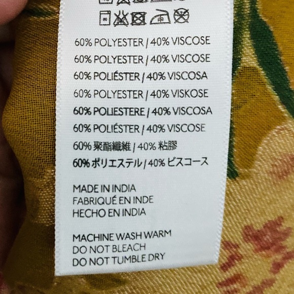 Free People Floral Yellow Kimono Top - Picture 11 of 11